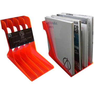Vinyl Holder - (Orange Translucent) | Audio Anatomy