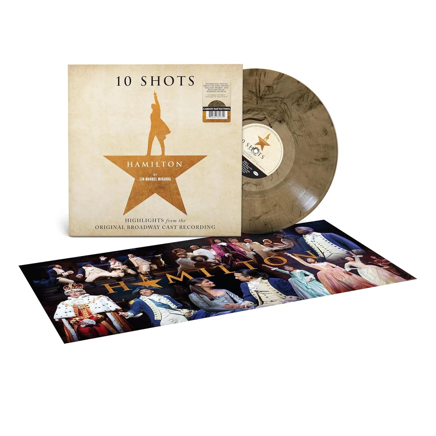 10 Shots (Tan Smoke Vinyl LP)  | Hamilton