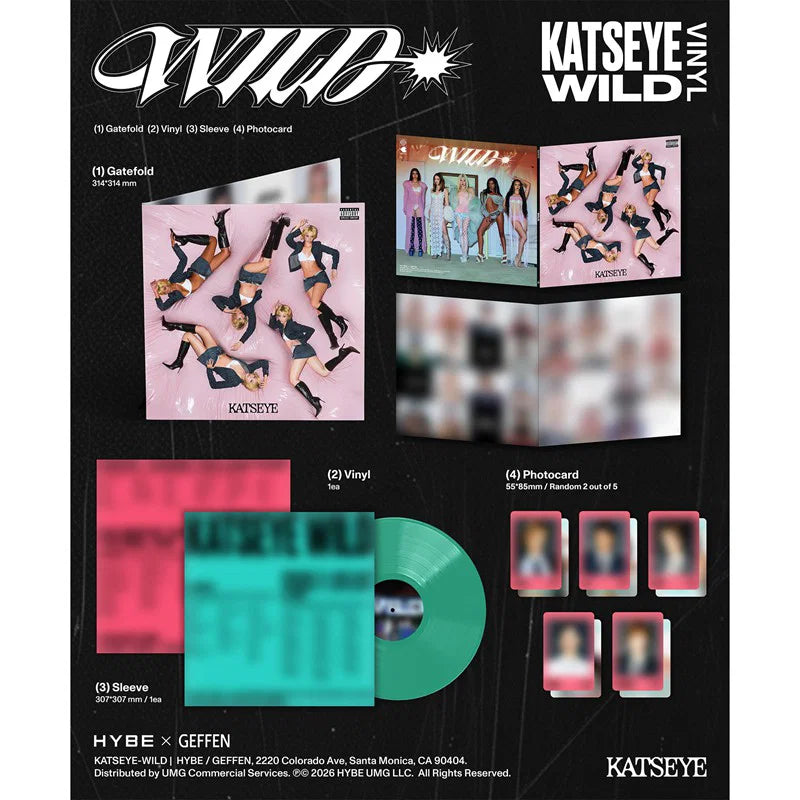 WILD (Precious Jade Vinyl LP) | Katseye