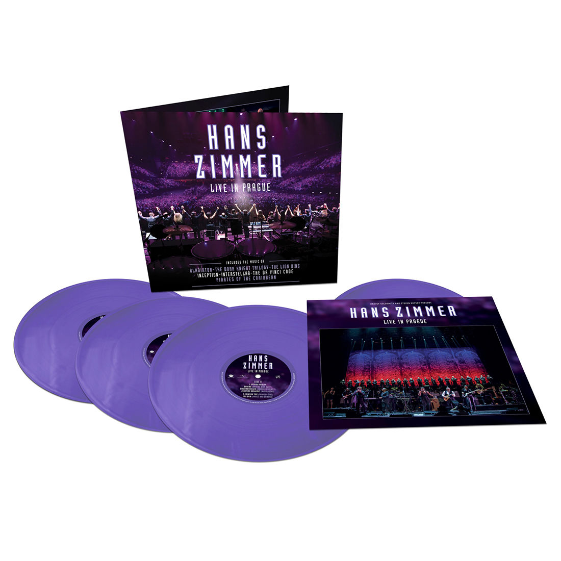 Live In Prague (Limited Purple Vinyl 4LP) | Hans Zimmer - Vinyl