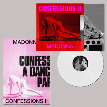 Confessions II (Indie Exclusive White Vinyl LP, Alternate Cover) | Madonna - Vinyl