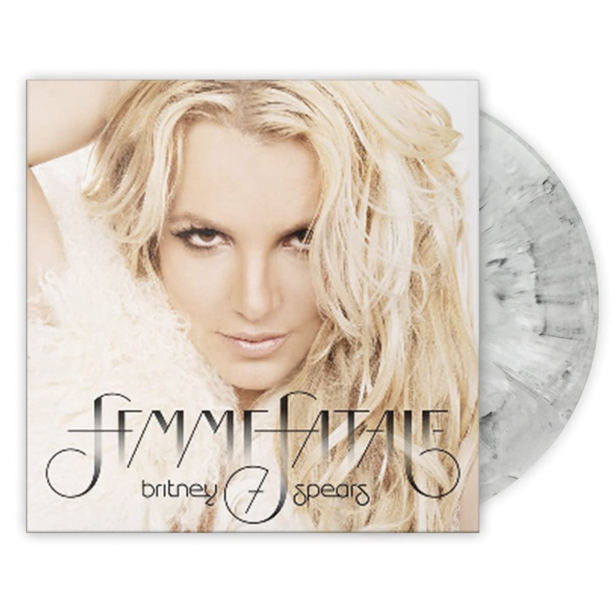 Femme Fatale (Black & White Marbled Vinyl LP) | Britney Spears - Vinyl