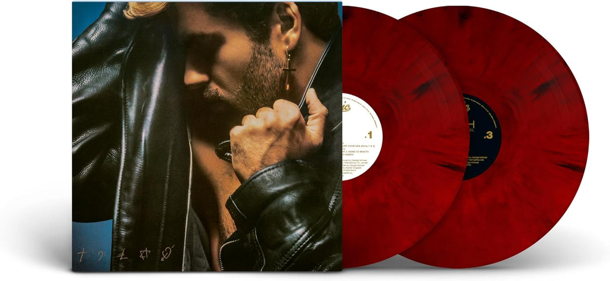 Faith (Deluxe Red & Black Marbled BioVinyl 2LP) | George Michael - Vinyl