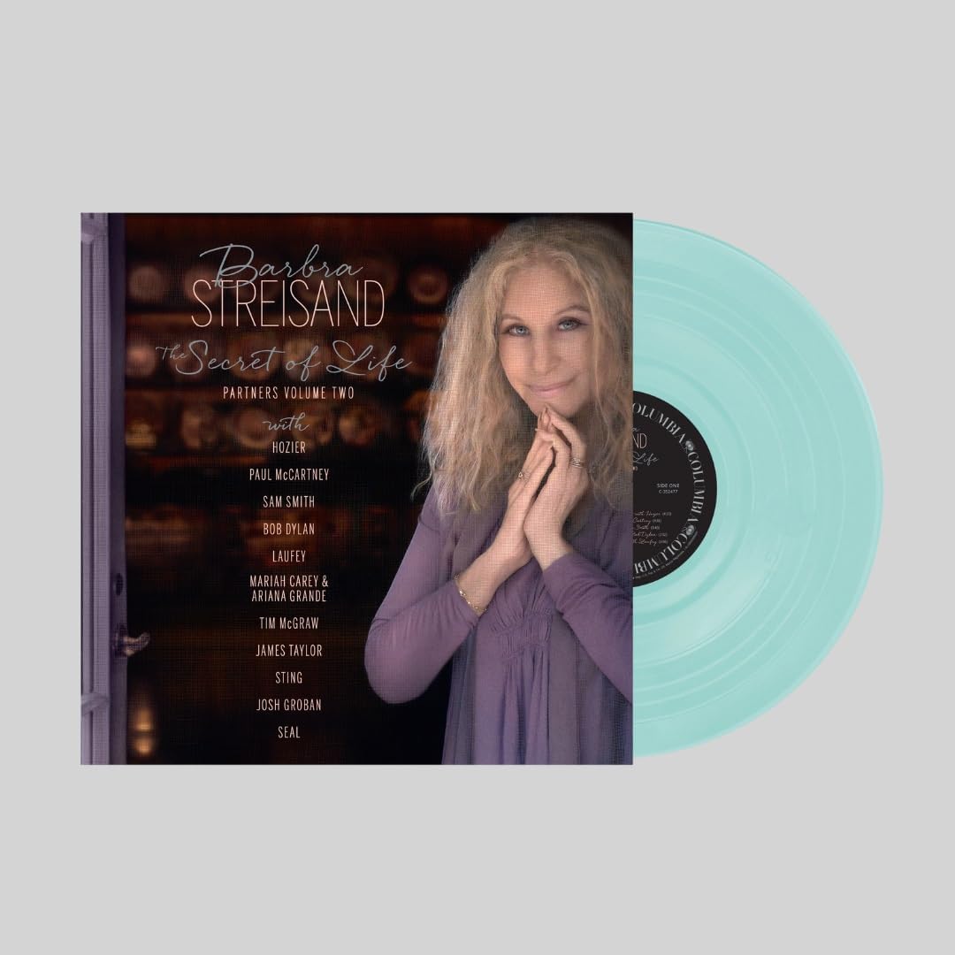 The Secret Of Life: Partners, Volume Two (Aqua Vinyl LP) | Barbra Streisand - Vinyl