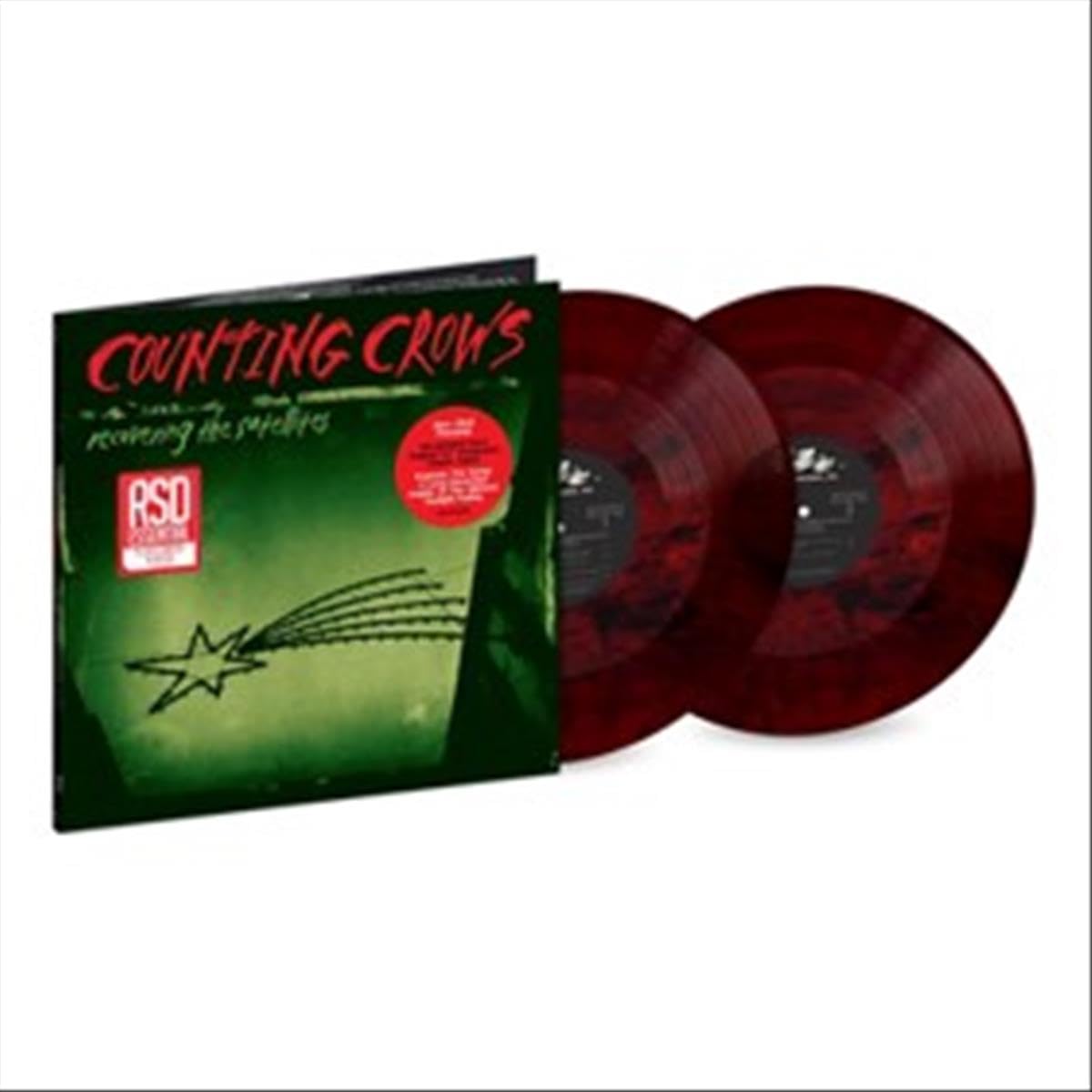 Recovering The Satellites (Lava Red Vinyl 2LP) | Counting Crows - Vinyl
