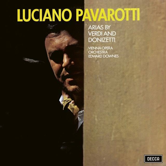 Luciano Pavarotti, Wiener Opernorchester, Edward Downes - Arias By Verdi & Donizetti - Yellow Colored Vinyl | Luciano Pavarotti, Wiener Opernorchester, Edward Downes