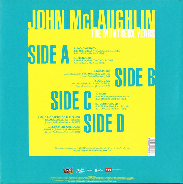 John Mclaughlin: The Montreux Years | John Mclaughlin