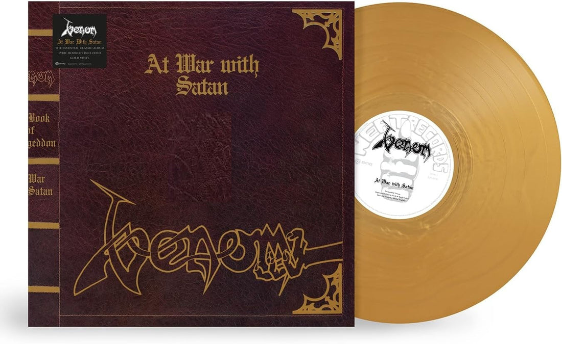 At War With Satan (Gold Vinyl LP) | Venom - Vinyl