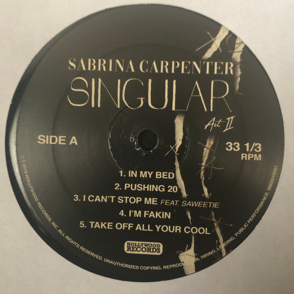 Singular Act Ii | Sabrina Carpenter