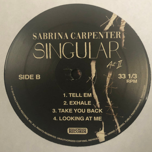Singular Act Ii | Sabrina Carpenter