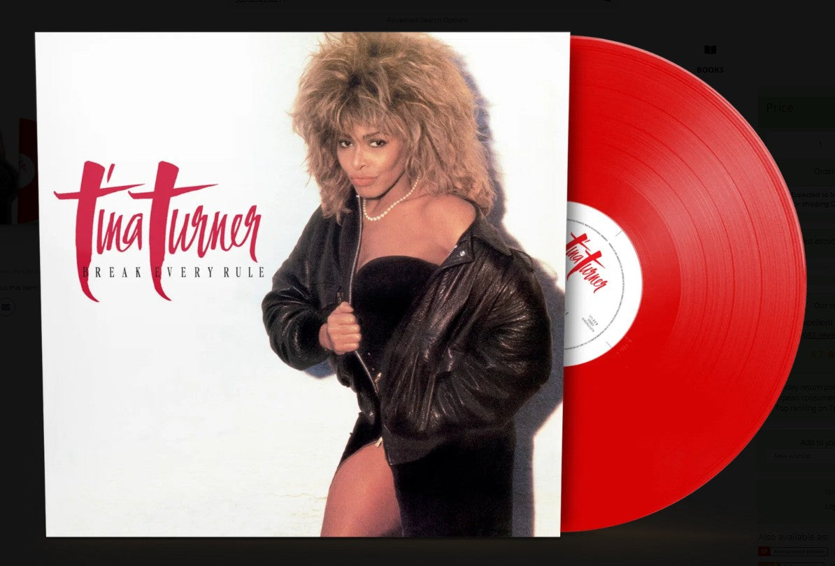 Break Every Rule (Red Vinyl LP) | Tina Turner - Vinyl