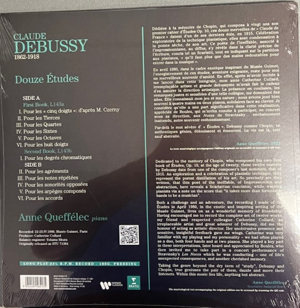 Debussy: Etudes | Anne Queffelec