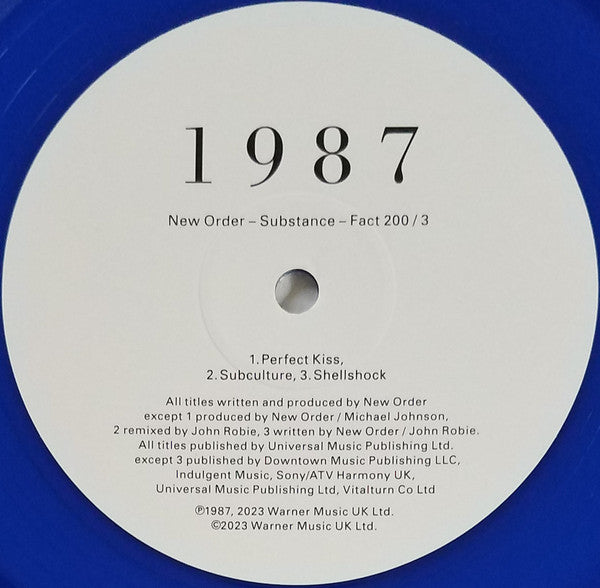 Substance | New Order