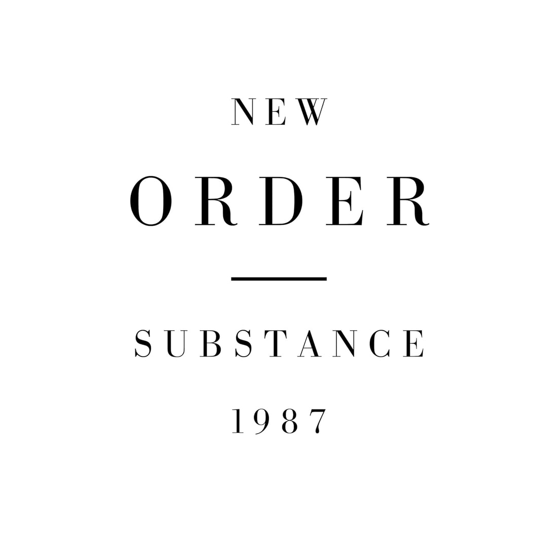 Substance | New Order