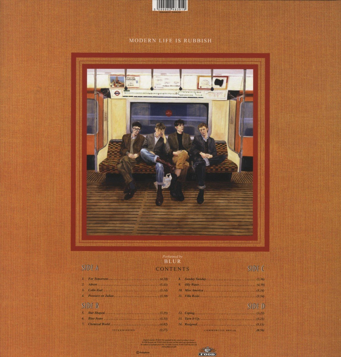Modern Life Is Rubbish Spec | Blur