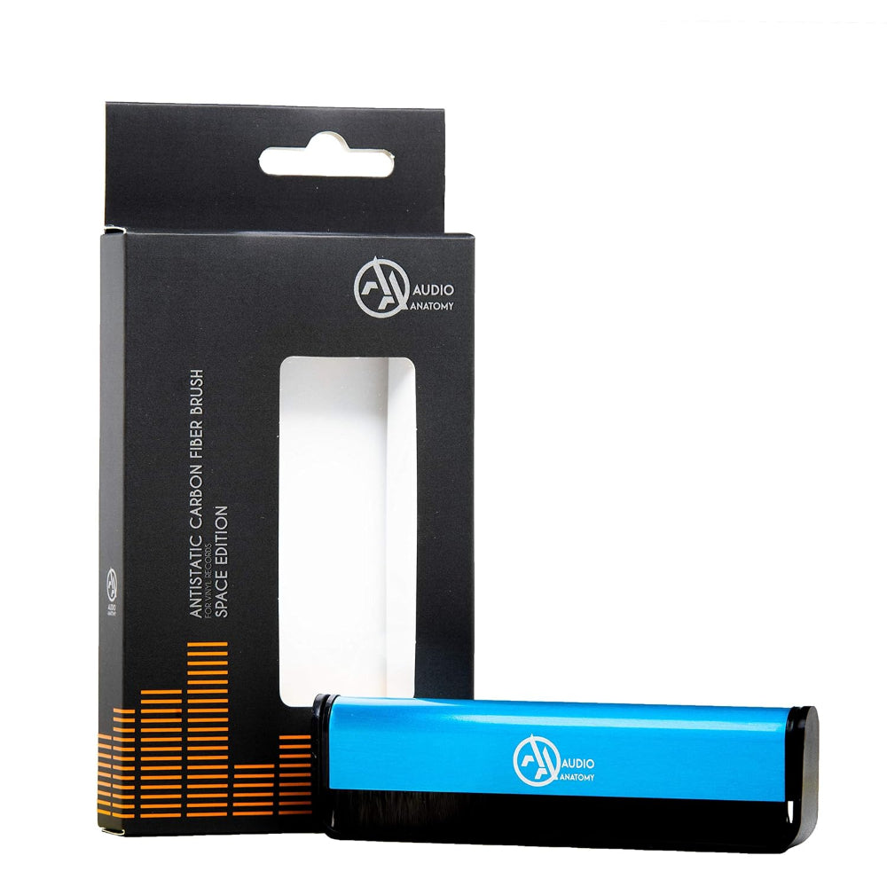 Carbon Fiber Brush Blue for Vinyl Cleaning - Special Edition | Audio Anatomy