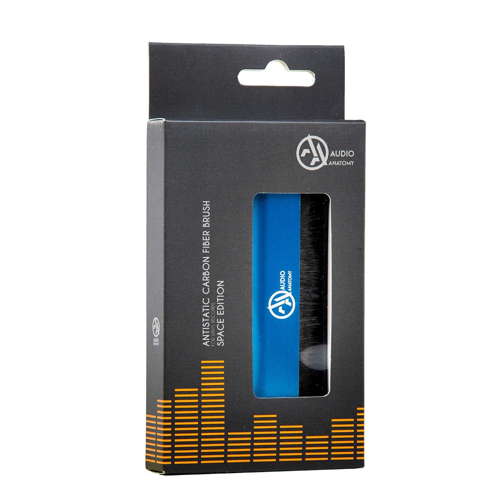 Carbon Fiber Brush Blue for Vinyl Cleaning - Special Edition | Audio Anatomy