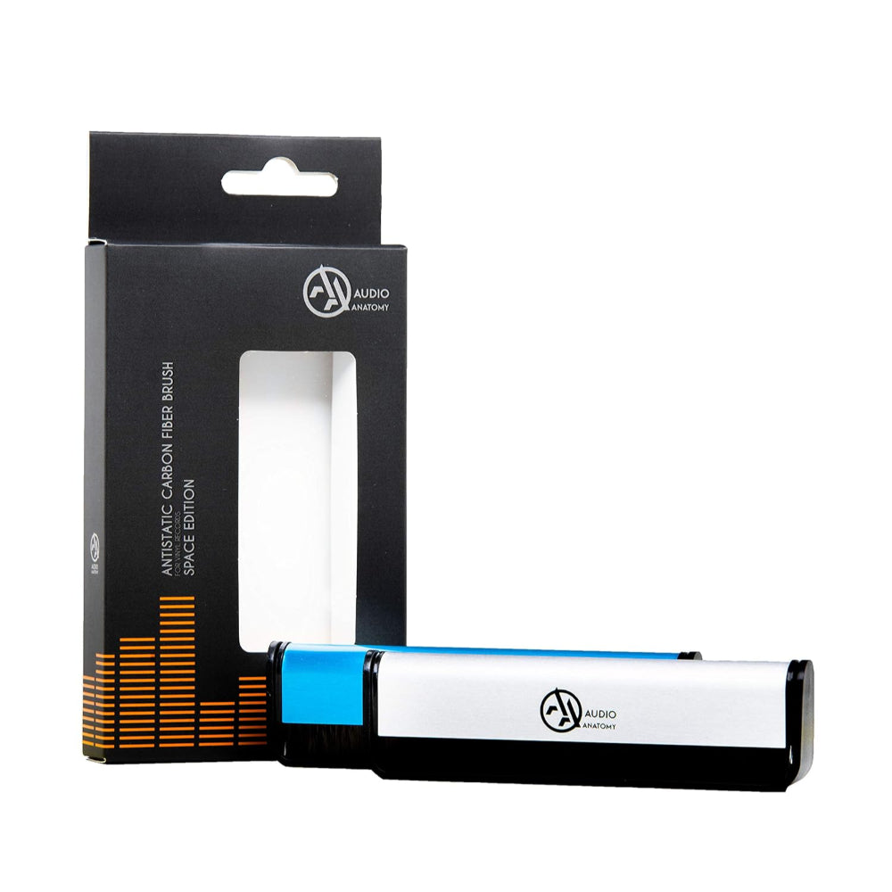 Carbon Fiber Brush Blue for Vinyl Cleaning - Special Edition | Audio Anatomy