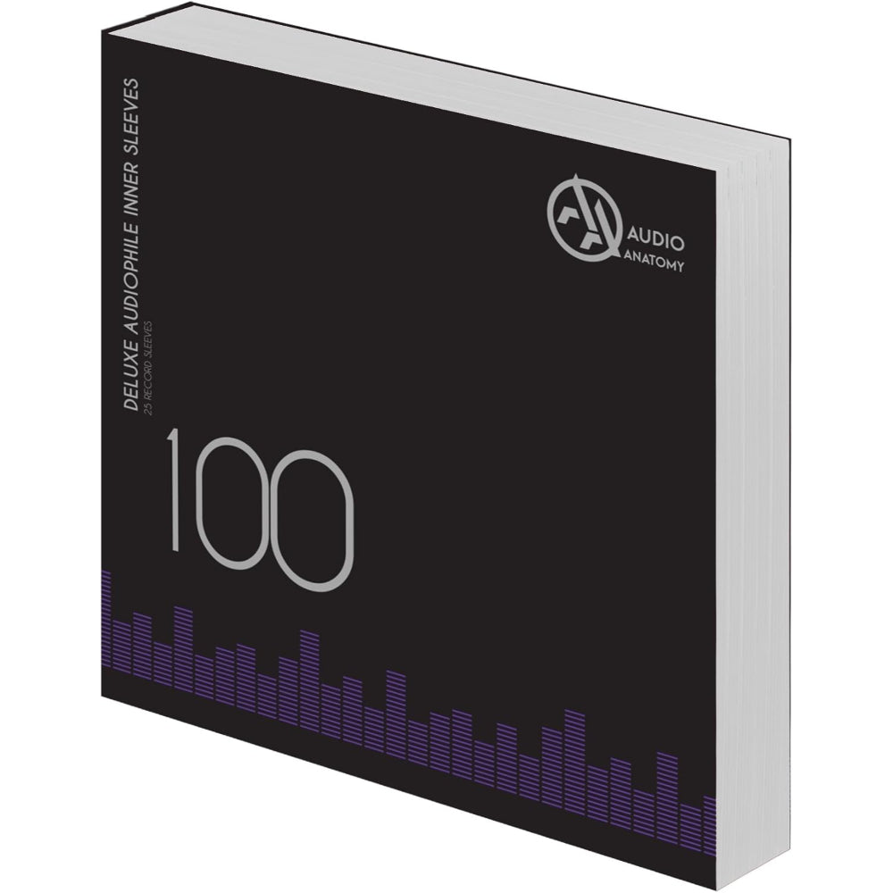 Audiophile Antistatic Inner Sleeves for vinyl (White)-100X2 | Audiophile