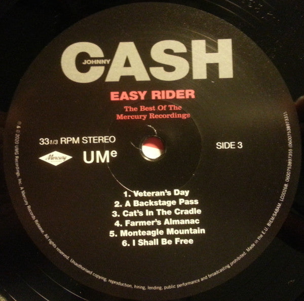 Easy Rider: The Best Of The Mercury Recordings | Johnny Cash