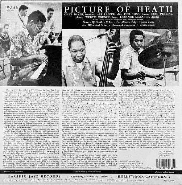Picture Of Heath | Chet Baker, Art Pepper