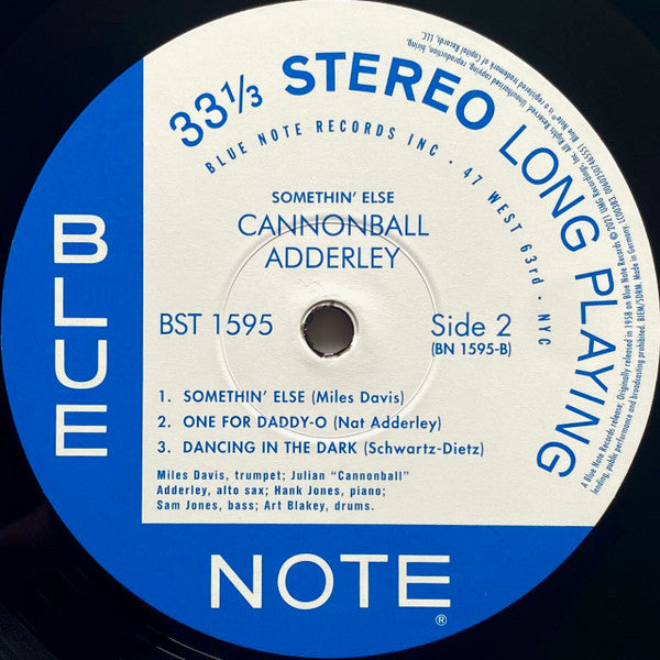 Somethin' Else | Cannonball Adderley