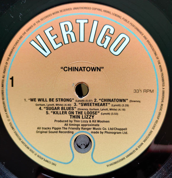 Chinatown | Thin Lizzy