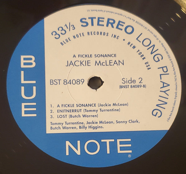 A Fickle Sonance | Jackie Mclean