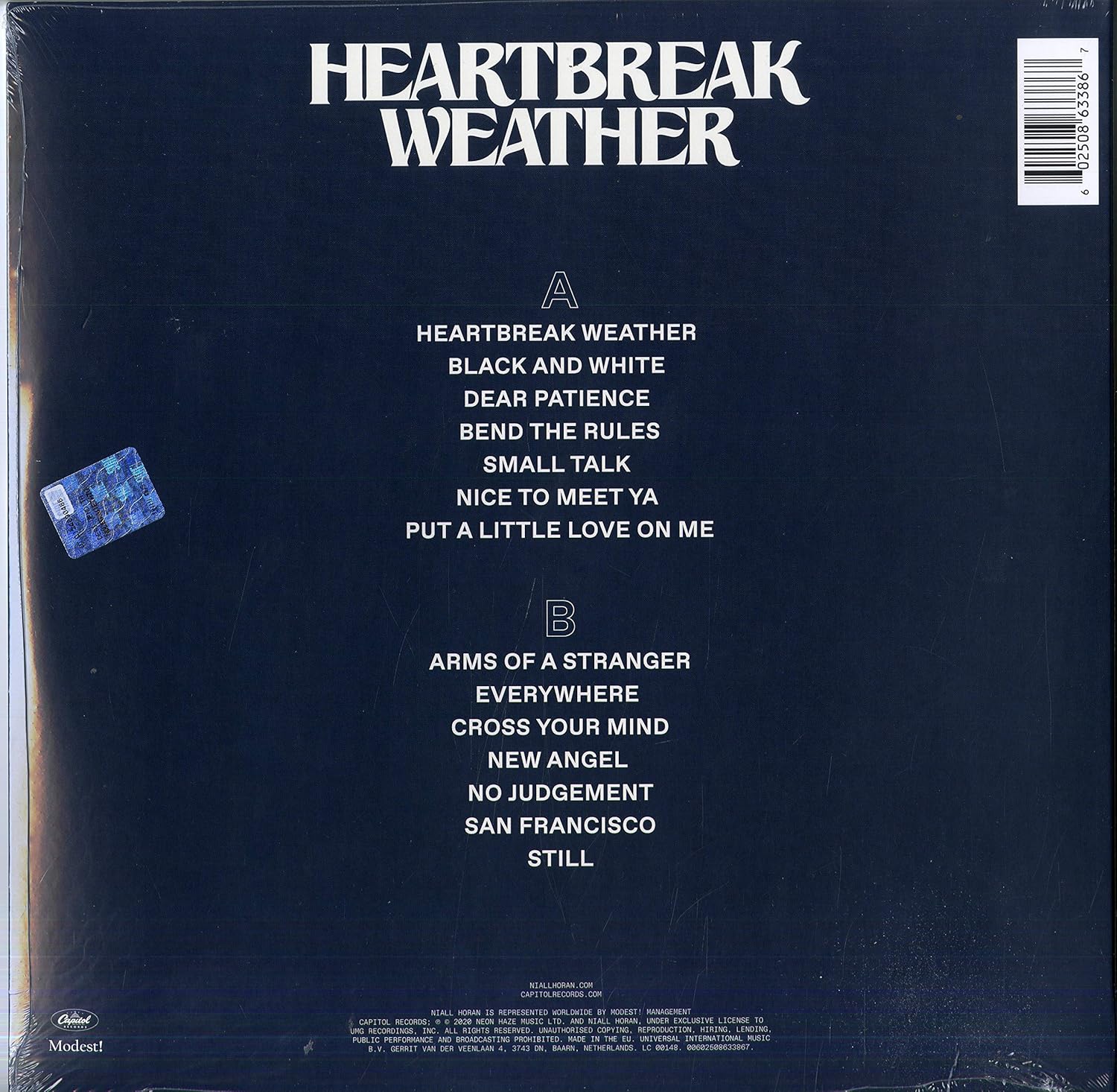 Heartbreak Weather | Niall Horan