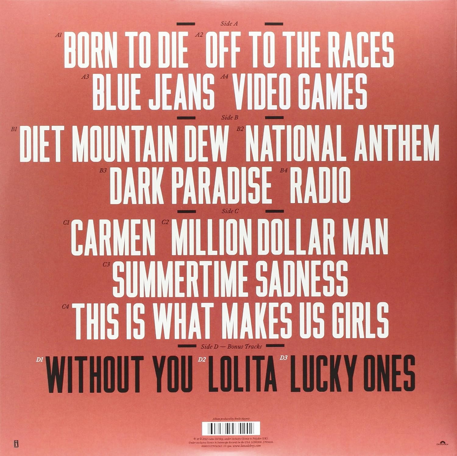 Born To Die | Lana Del Rey