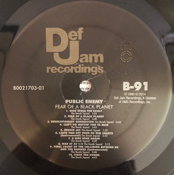Fear Of A Black Pla | Public Enemy