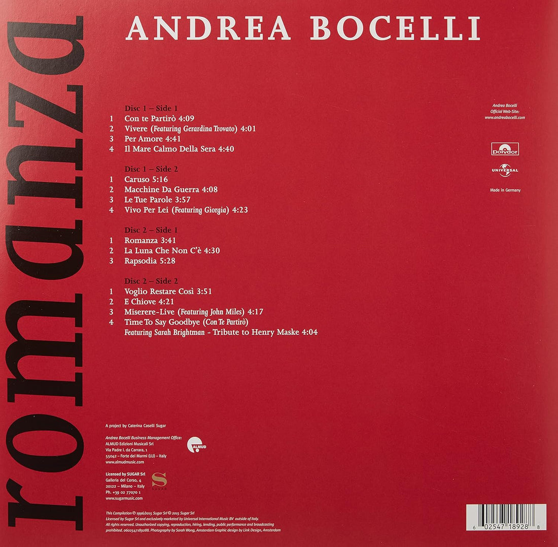 Romanza Remastered | Andrea Bocelli
