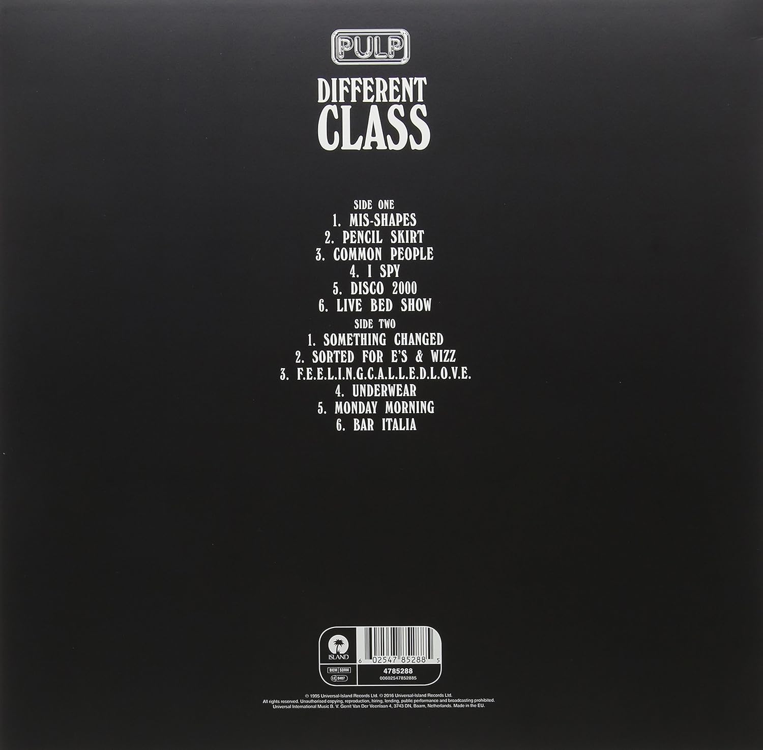 Different Class | Pulp