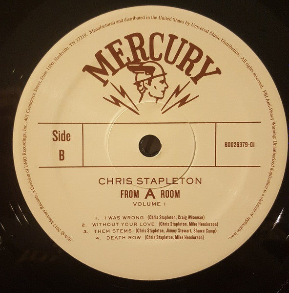 From A Room: Volume 1 | Chris Stapleton