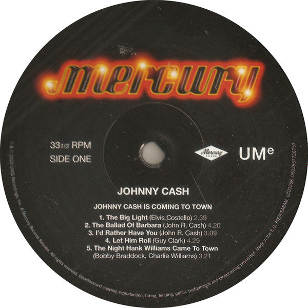 Johnny Cash Is Coming To Town | Johnny Cash