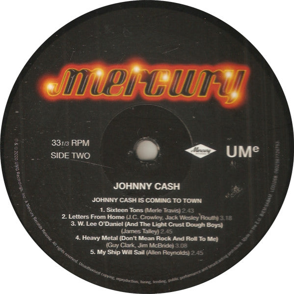 Johnny Cash Is Coming To Town | Johnny Cash
