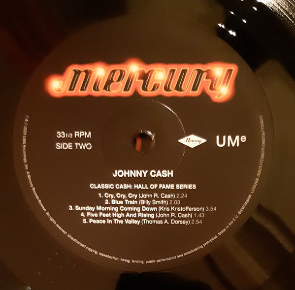 Classic Cash: Hall Of Fame Series | Johnny Cash
