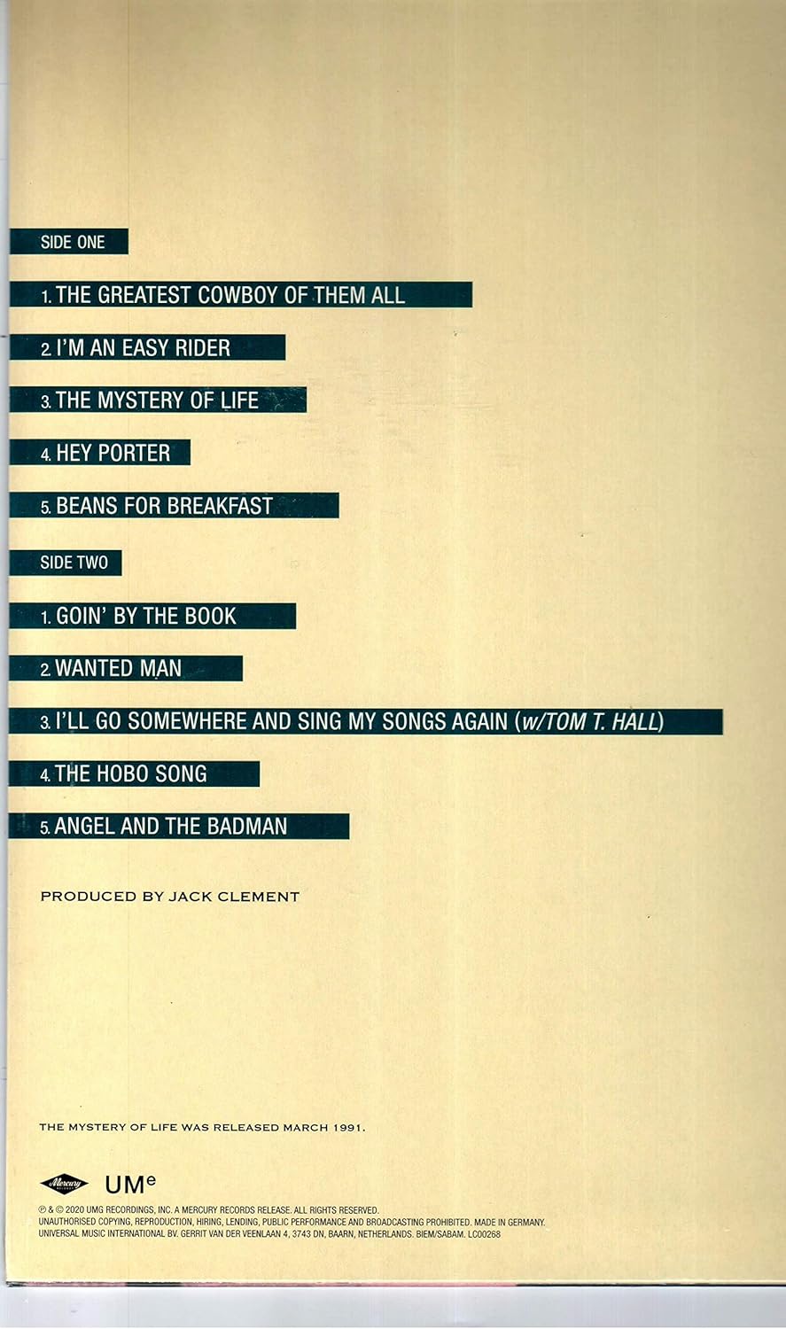 The Mystery Of Life | Johnny Cash