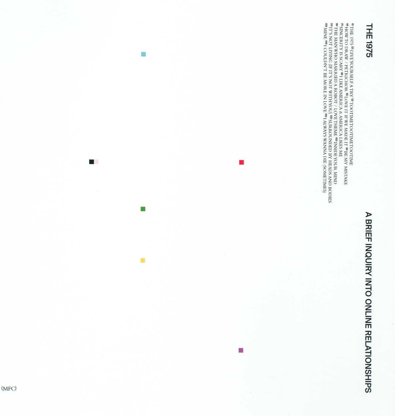 Brief Enquiry Into Online Relationships | The 1975 - CD