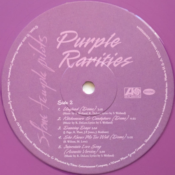 Purple Rarities | Stone Temple Pilots