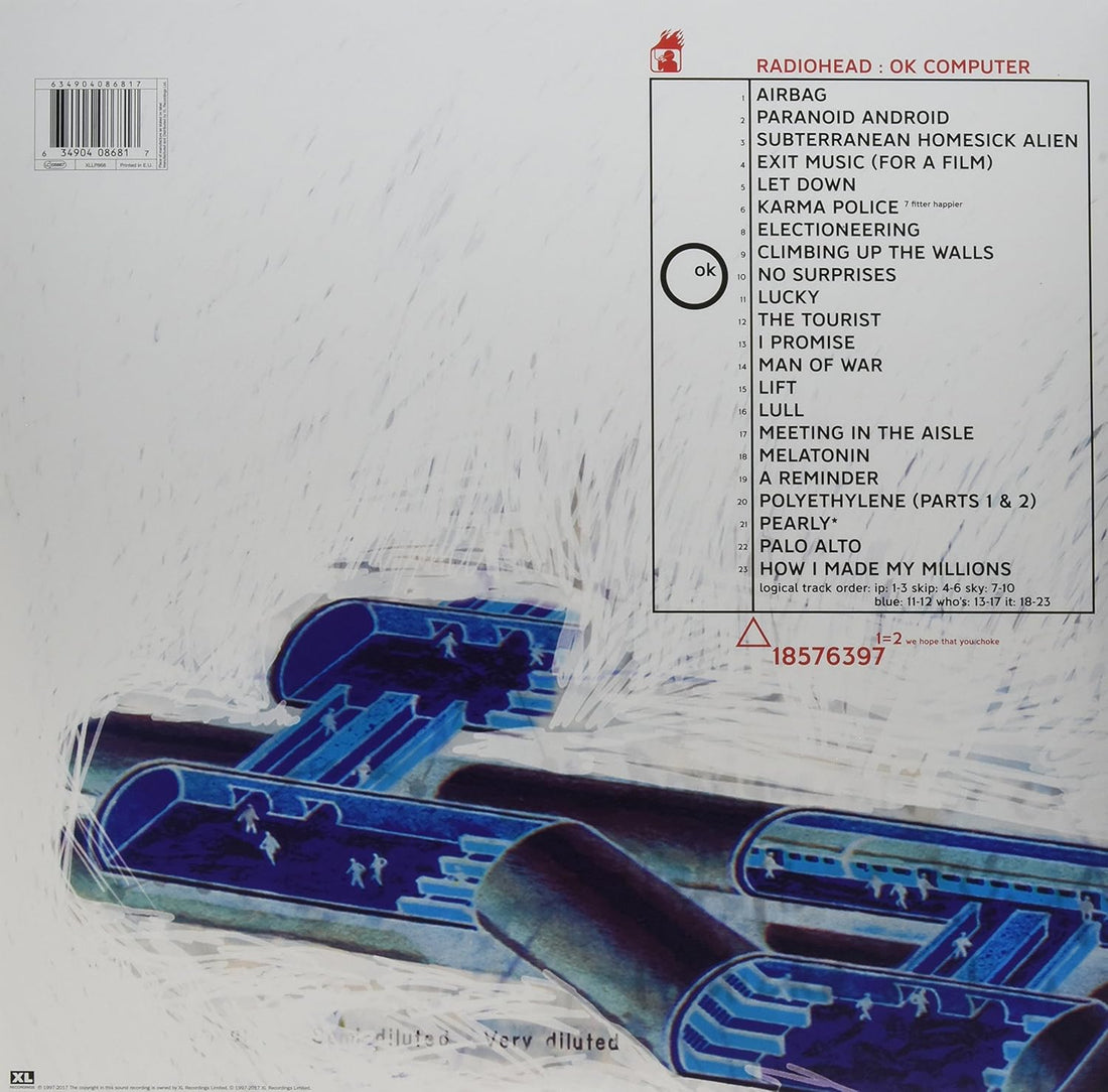 Ok Computer Oknotok 1997-2017- Deluxe Edition Vinyl | Radiohead