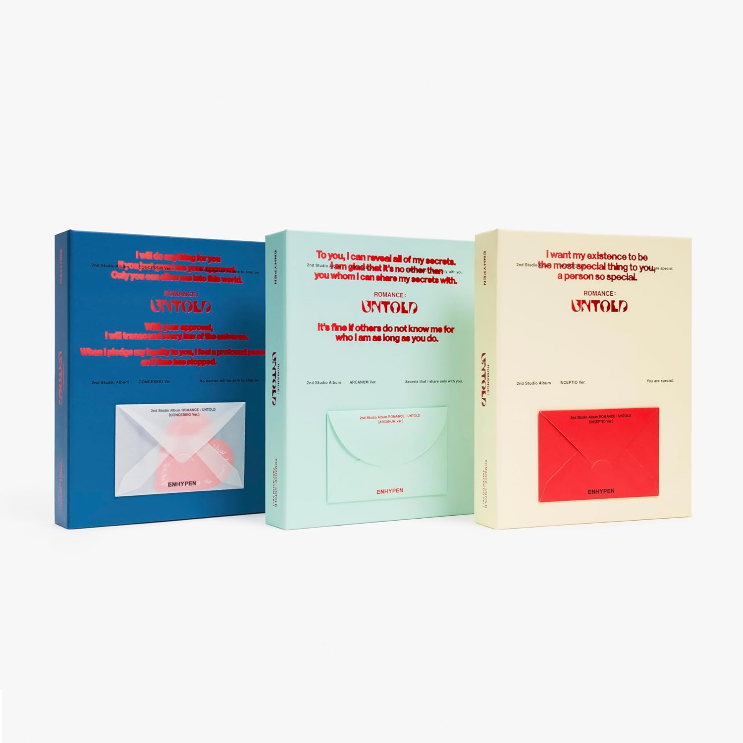 Romance Untold (Postcards + Stickers) | Enhypen