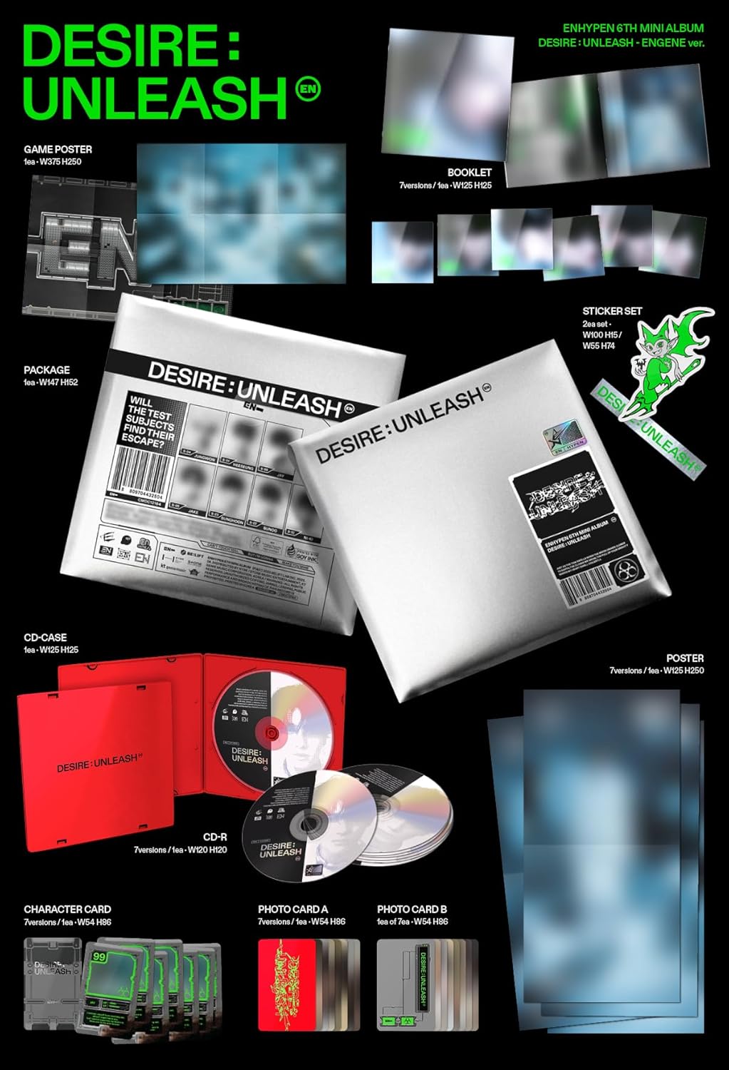 Desire: Unleash (Engene Ver.) | Enhypen
