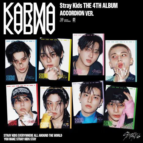 Karma (Photobook + Lyric Book + Photocard) | Stray Kids