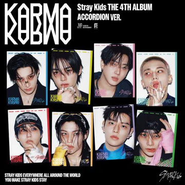 Karma (Photobook + Lyric Book + Photocard) | Stray Kids