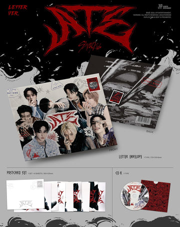 Ate (Photocard + Postcard + Letter Envelope Ver.) | Stray Kids