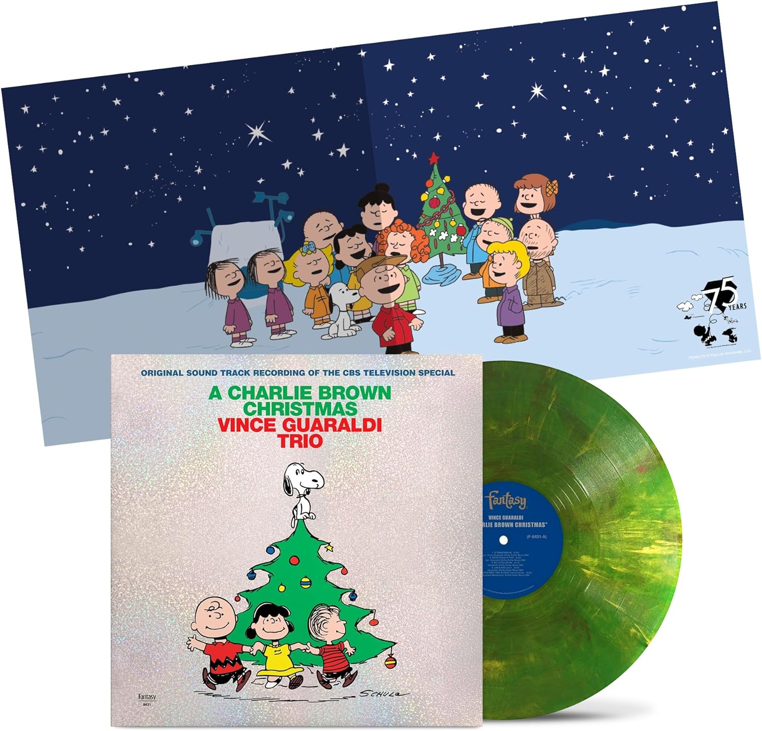 A Charlie Brown Christmas-Ltd Edtn (60Th Anniversary Christmas Tree Green Coloured Vinyl) | Vince Guaraldi Trio