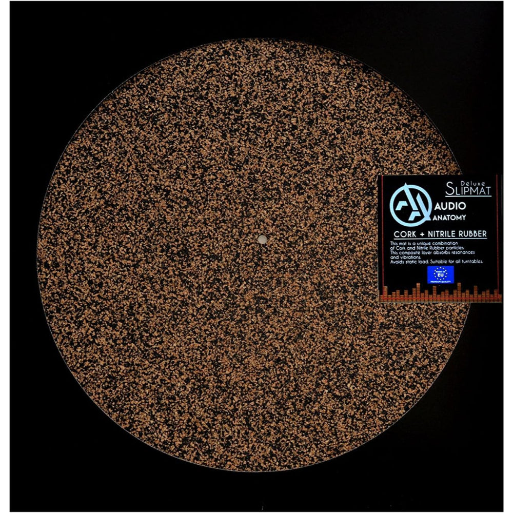 Slipmat Cork Dia: 295 Mm - Thikness: 1,5mm | Audio Anatomy