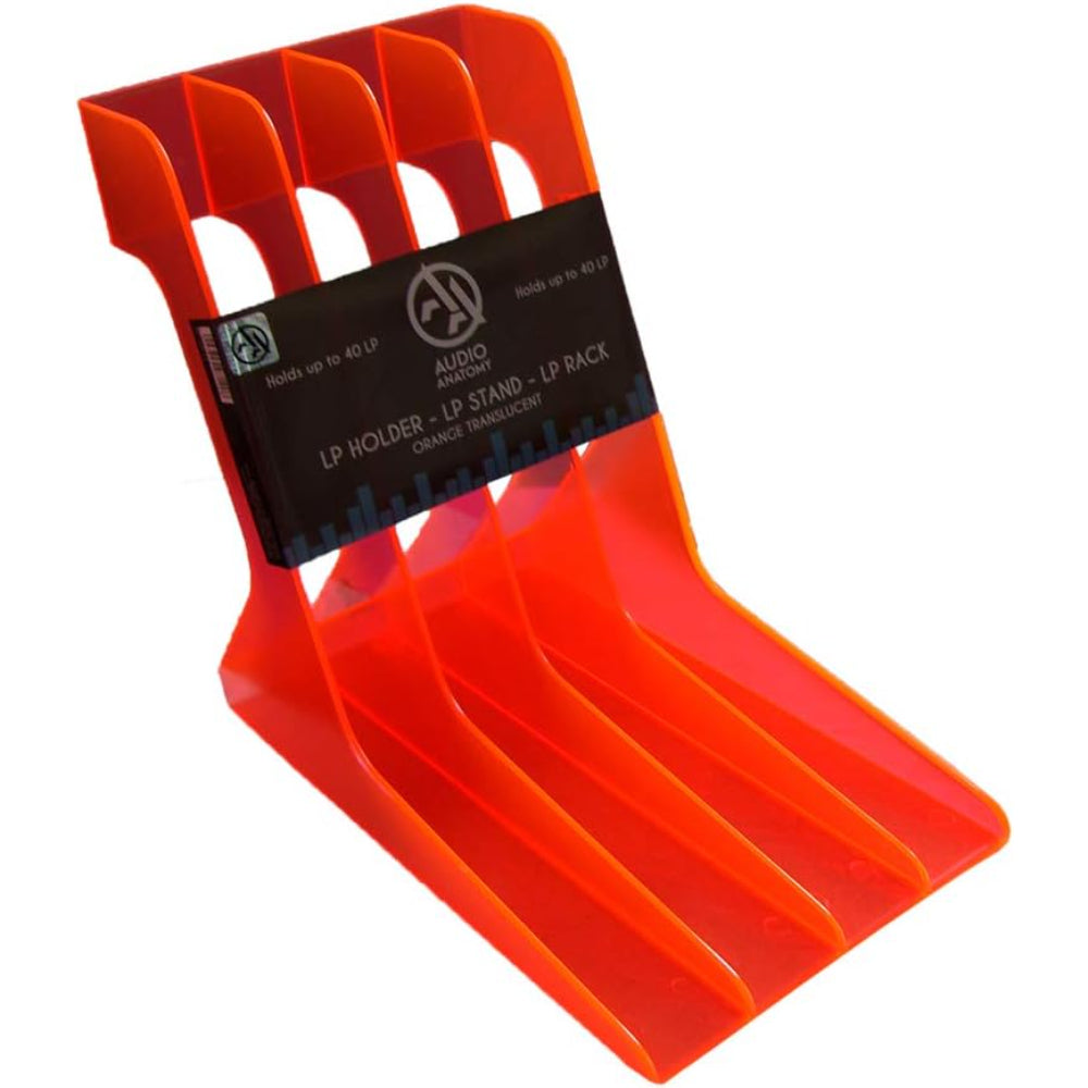 Vinyl Holder - (Orange Translucent) | Audio Anatomy