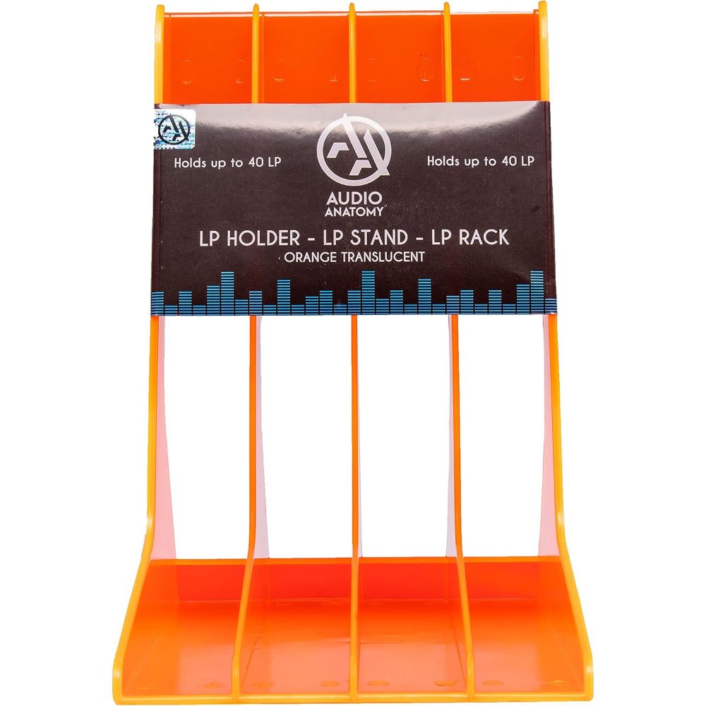 Vinyl Holder - (Orange Translucent) | Audio Anatomy